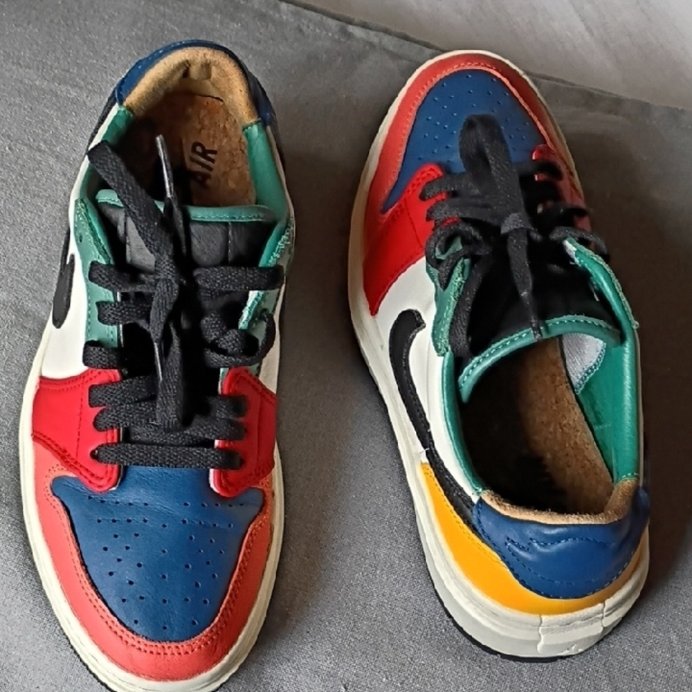 Nike Jordan 1 Elevate Low Women's Multicolor Sneakers Size 7.5 - Picture 3 of 11